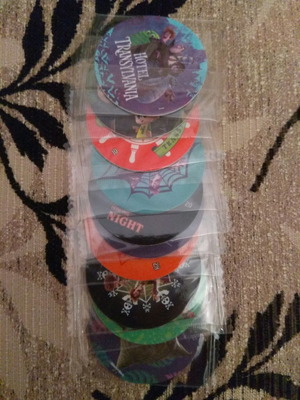 Σετ τάπες ChipiCao Ξενοδοχείο για Τέρατα 3 νέες, 22 τεμάχια