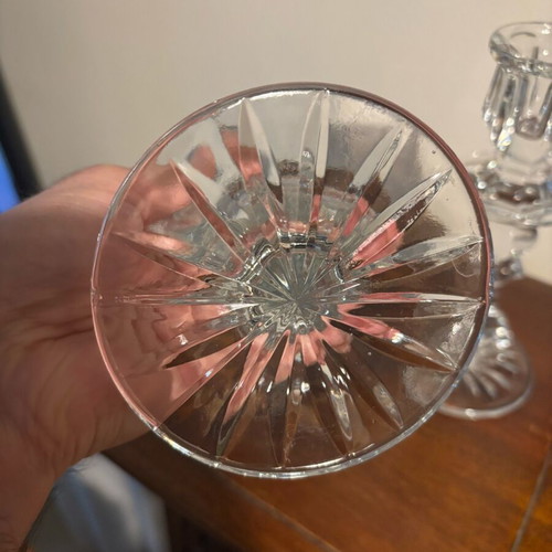 Crystal candlesticks like new