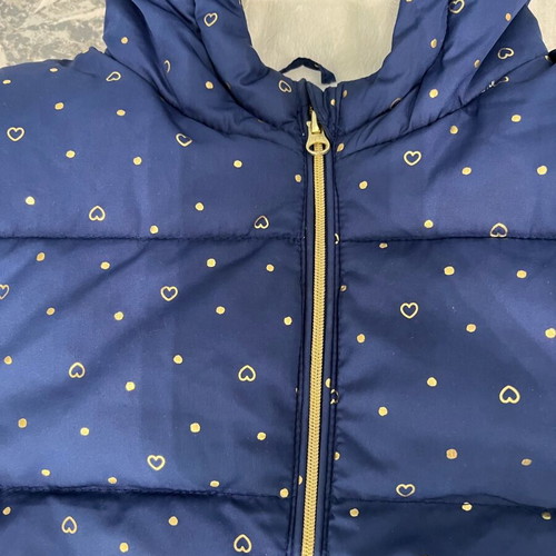 Tex Baby 18-Month Overall Exit Suit new, dark blue with gold details