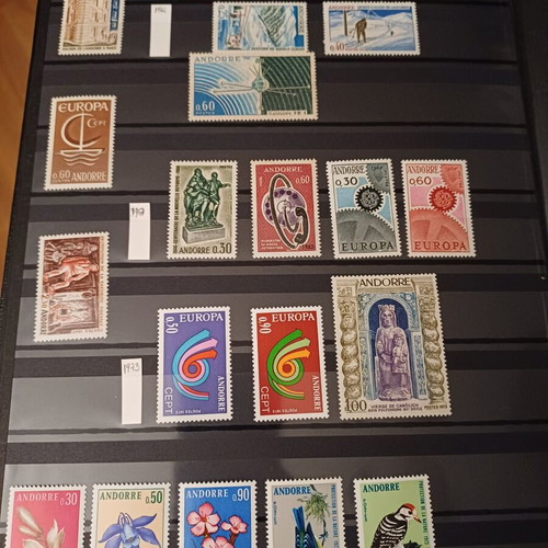French Andorra Stamps new, 28 values 1964-1978