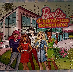 Παιδικο παζλ, 48 κομματια, Απο 4 ετων, Barbie, Dreamhouse Adventures, Πληρης, Μπαρμπι