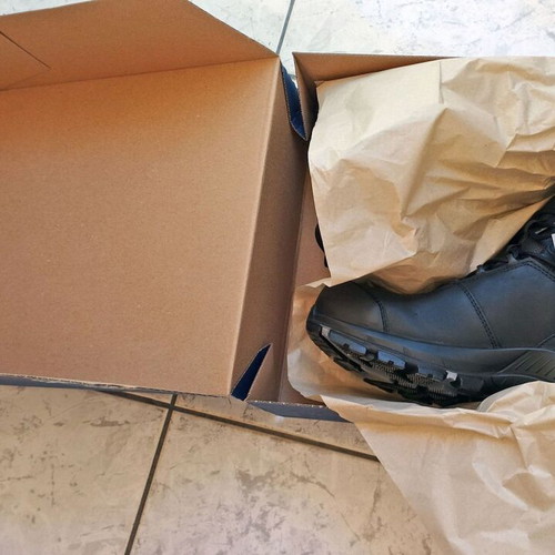 Haix Black Eagle Safety 50 Mid Boots size 43 new, black
