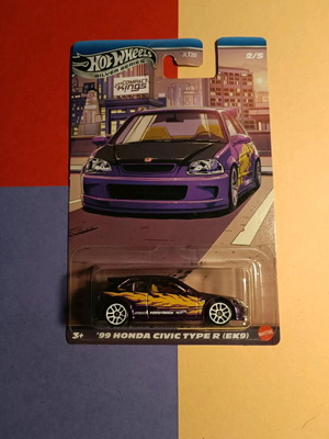Hotwheels Honda Civic Type-R (EK9) toy car new