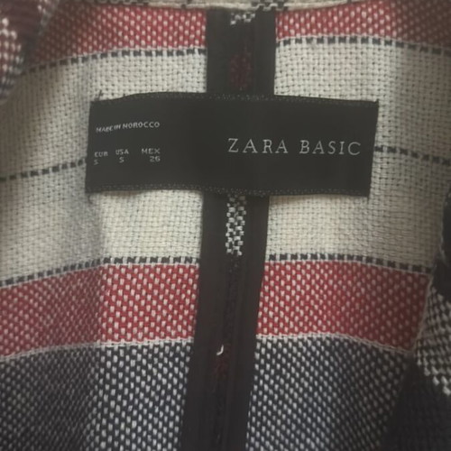 Zara vintage blazer oversized, size S, used, multicolored