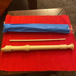 Plastic flute new with case