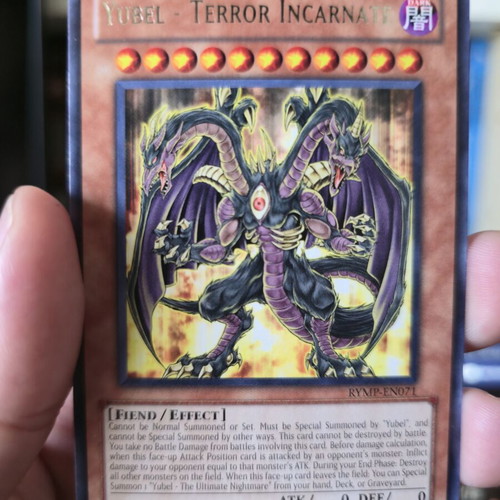 Yubel Terror Incarnate card new condition