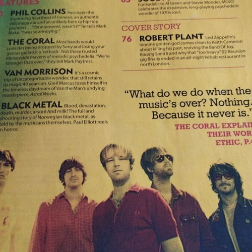 Mojo Magazine #202 used, Robert Plant cover September 2010
