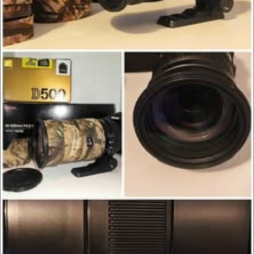 Sigma 50-500mm f/4.5-6.3 APO DG OS HSM lens for Nikon like new
