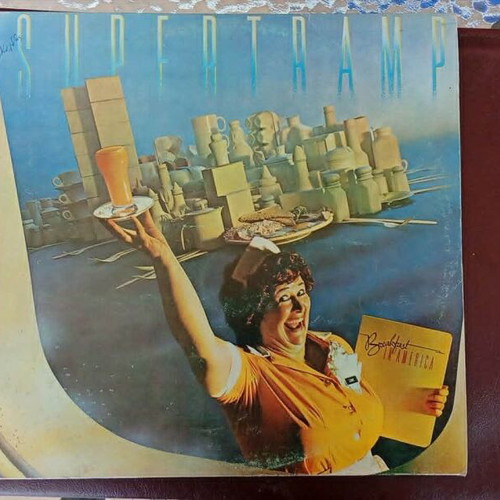 Supertramp LP Breakfast In America used, rock, Greek press