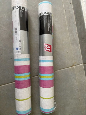 Striped wallpaper made in Germany a.s. creation new roll 0.53m x 10.05m
