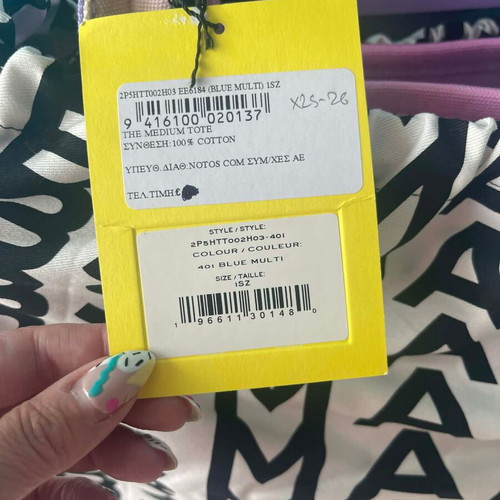 Marc Jacobs The Medium Tote crossbody bag multicolor new