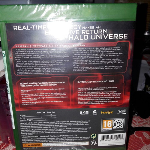 Halo Wars 2 Xbox One game, new, sealed