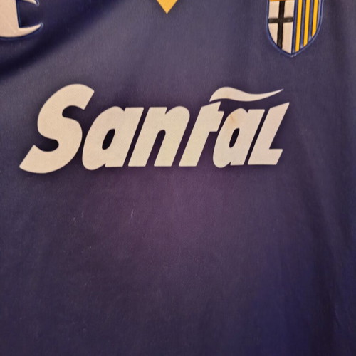 Parma jersey with printed signatures like new, 2002 Italy cup