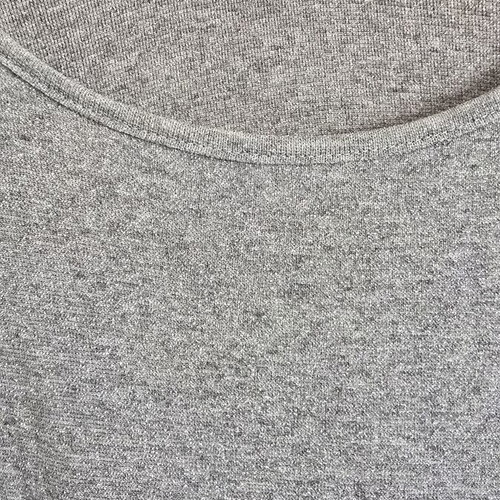 Caramella grey silver blouse S/M