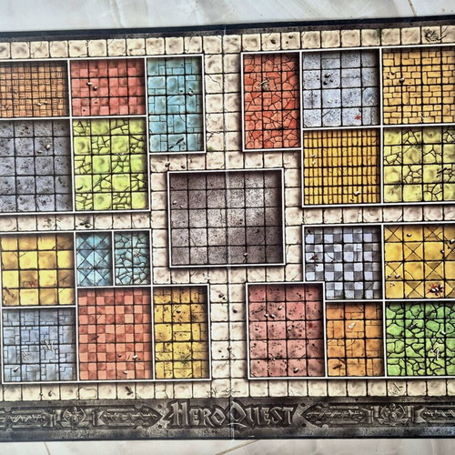 Hero Quest El Greco board used in excellent condition