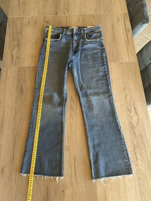 Zara women's jeans straight to flared new