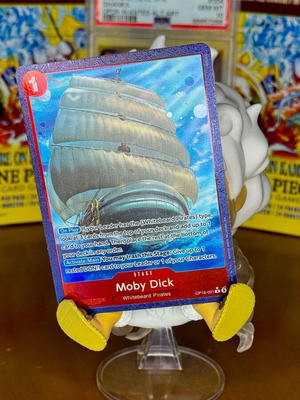 One Piece TCG Moby Dick card new