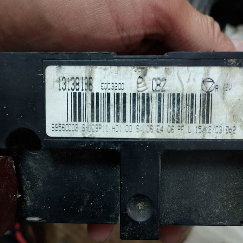 Opel Vectra C air conditioning panel used, 13138196