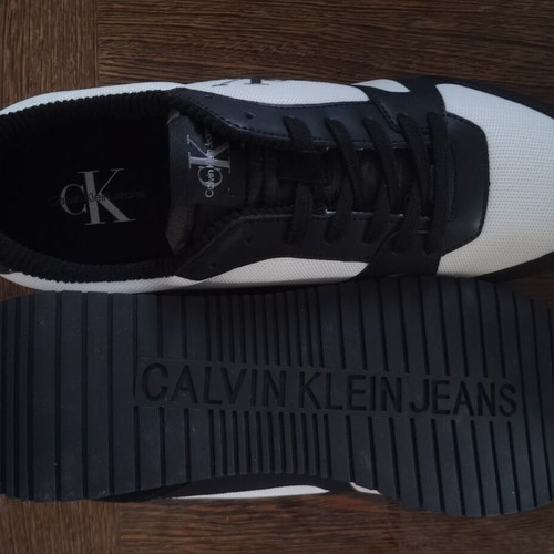 Calvin Klein shoes like brand new, size 45, black and white