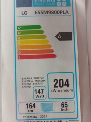 LG TV Nanocell 4K 65" σαν καινούργιο για ανταλλακτικά