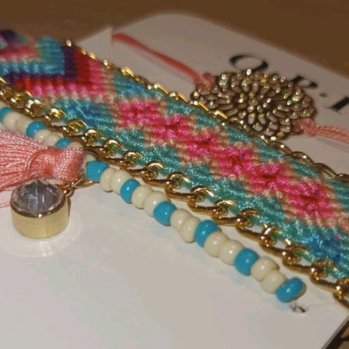 O.P.I colorful bracelet set new with tag