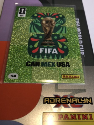 Panini World Cup 2026 #624 green new