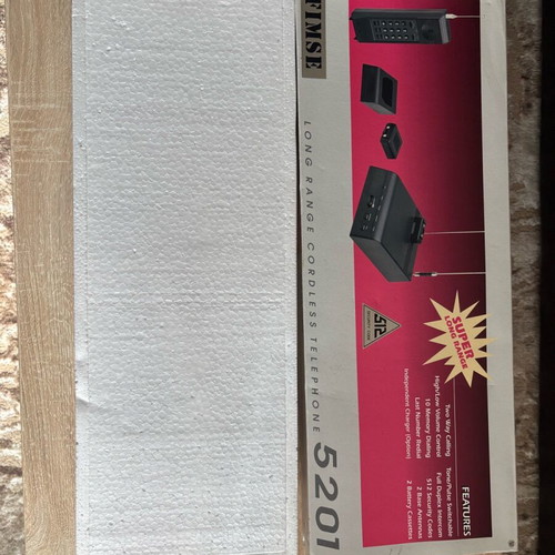 Long range cordless telephone new in box