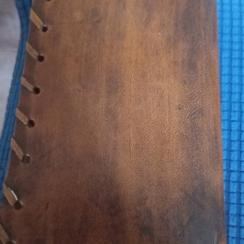 Vintage leather notebook like new
