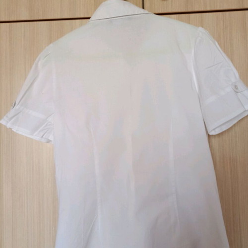 Berge white shirt used, size S