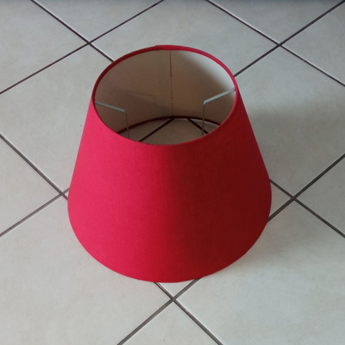 Lamp shade red like new