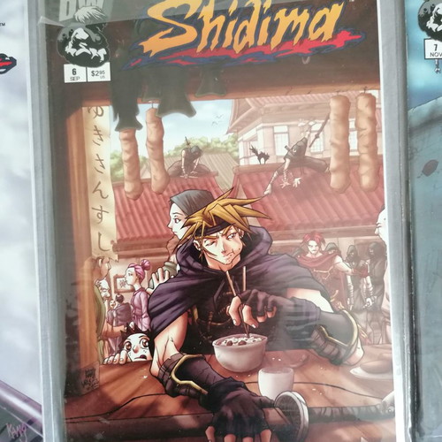 Shidima issues 1-7 used, Image Comics/Dreamwave