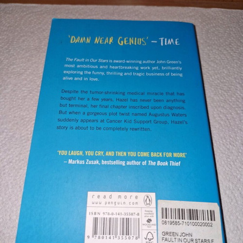 Book The Fault in Our Stars in English like new