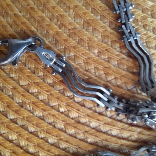 Silver 925 necklace like new, length 43 cm