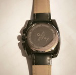 Swiss Military Hanowa wristwatch like new, black, extra strap, box