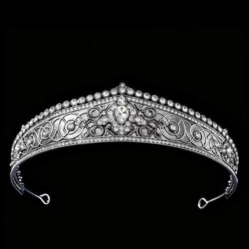 Tiara for Bride with Crystal Rhinestones New