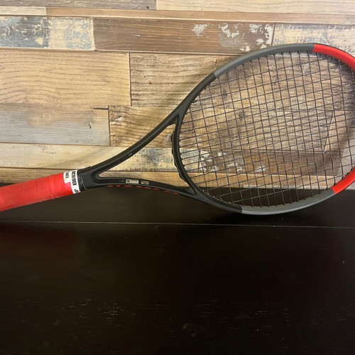 Wilson Clash 98 tennis racket used, flexible frame, 16x19 string pattern