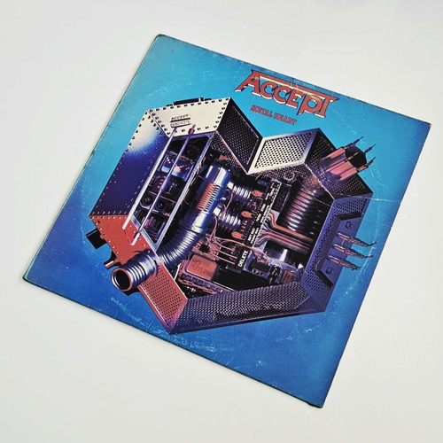 Accept Metal Heart vinyl LP used, Greek edition 1985
