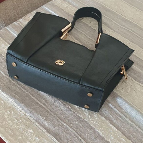 DGN Handbag new, black with 3 compartments