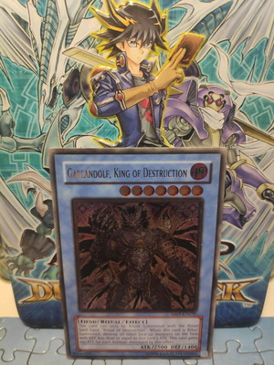 Garlandolf, King of Destruction used Yu-Gi-Oh! card ULTIMATE RARE ABPF-EN039