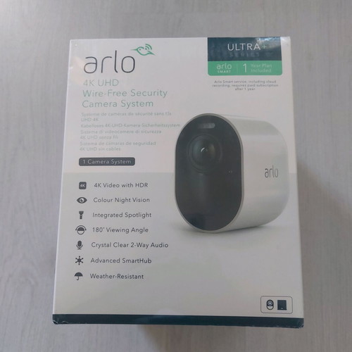 Arlo Ultra 4K UHD VMS5140 professional video surveillance system new