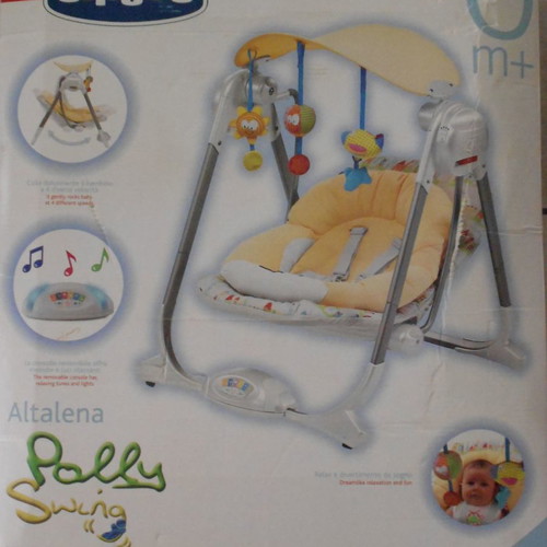 Chicco Altalena Polly Swing baby cradle used