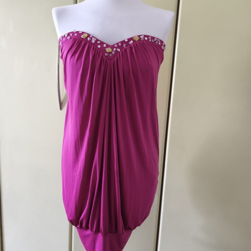 Pink dress shirt S/M used with small marks