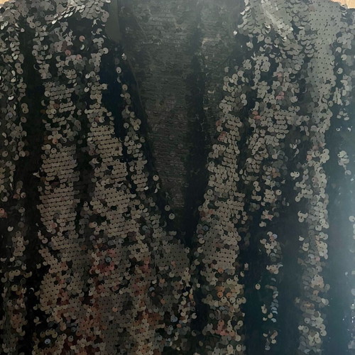 Black sequin shirt Zara like new