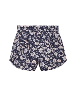 Floral Quilted Shorts Mango Large New, Cotton