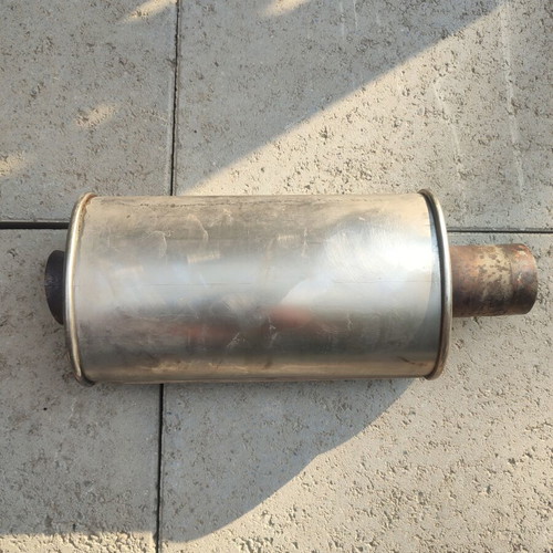 Bmw Resonator Exhaust Used Straight Through OEM Stock Muffler N43