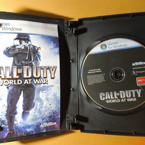 Call of Duty: World at War PC like new, classic WWII FPS