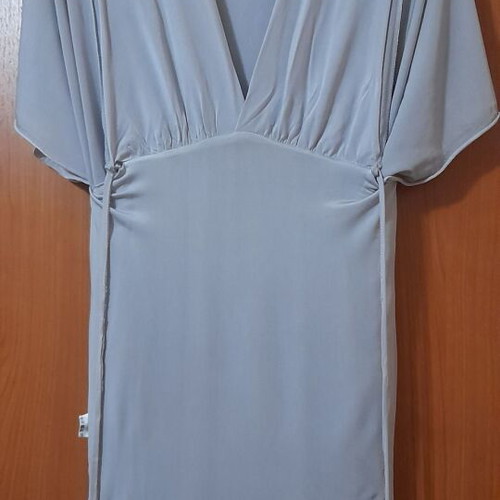 Feel Free London women's tunic dress, soft grey, size M