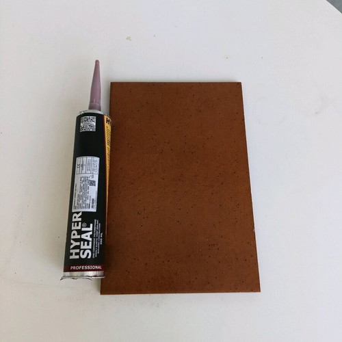 AlChimica Hyperseal Expert mastic used, terracotta shade