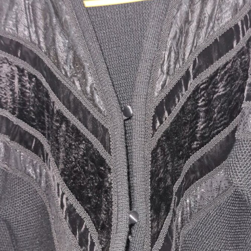 Cardigan used, size XXL, black
