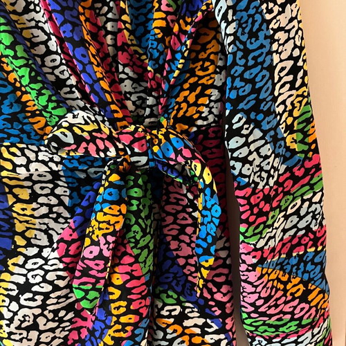 Mini wrap dress